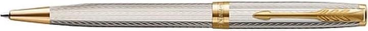 Image du produit Parker Stylo à bille Sonnet Prem. Silver Mistral G.C. sw M (Argent, Or, 1x)