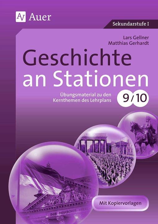 Produktbild Geschichte an Stationen (Deutsch, Lars Gellner, Matthias Gerhardt, 2014)