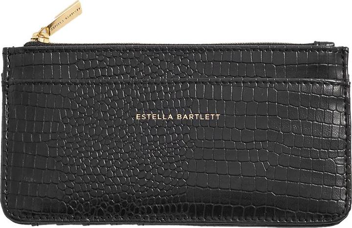 Actual product image Estella Bartlett Croco wallet black