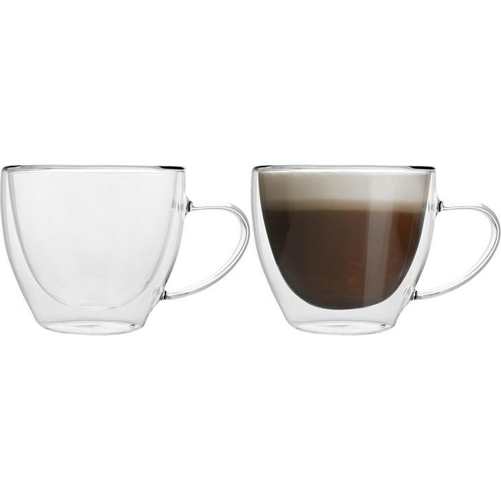 Florin, Tasse, Malachit Doublewall Glass Set 2pcs 270ml (270 ml, 2 x)