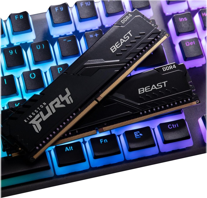 Actual product image Kingston FURY Beast (2 x 32GB, 2666 MHz, DDR4-RAM, DIMM)