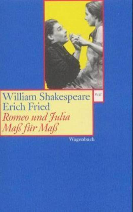 Produktbild Romeo und Julia/Mass für Mass (Deutsch, Erich Fried, Shakespeare, 2008)