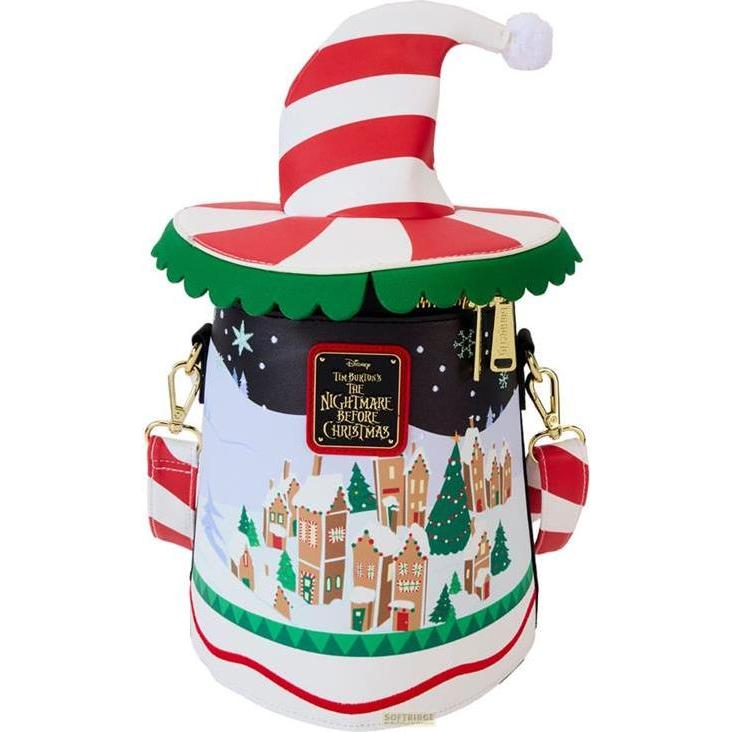 Loungefly, Handtasche, Nightmare before Christmas by Umhängetasche Candy Cane Jack