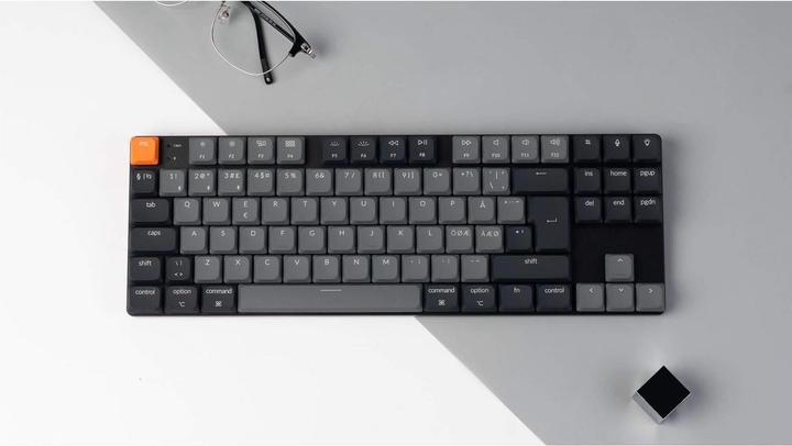 Actual product image Keychron Gaming-Tastatur K1 QMK Version 6 Brown Switch (CH, Cable, Wireless)
