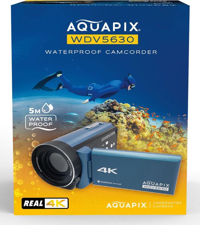 Productafbeelding Easypix Aquapix WDV5630 GrijsBlauw (13 Mpx, 30p)