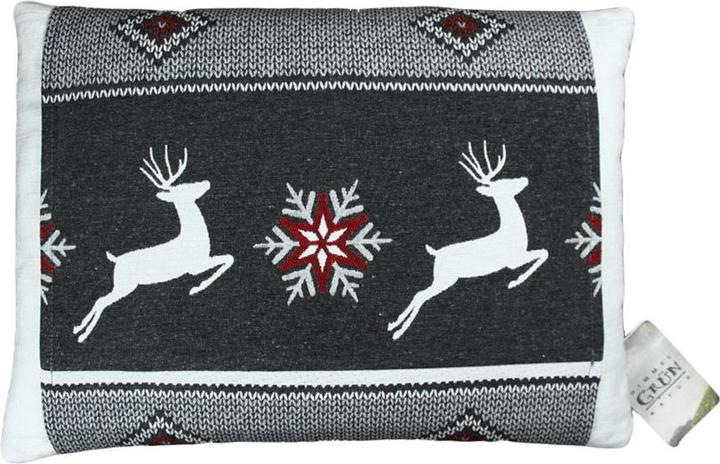 Image du produit Himmelgrün coussin pin-épeautre cerf d'hiver 2 parties (40 x 30 cm)