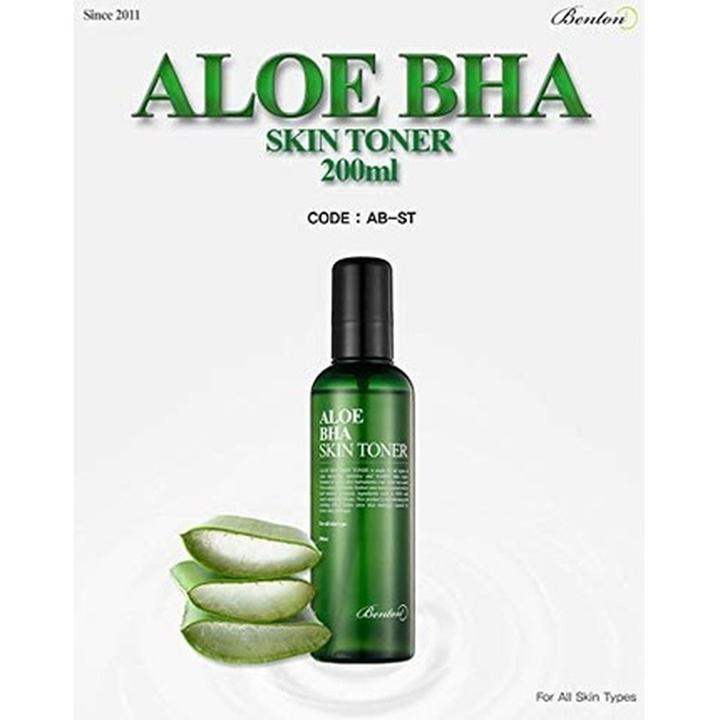 Actual product image Benton Aloe BHA (Face toner, 200 ml)