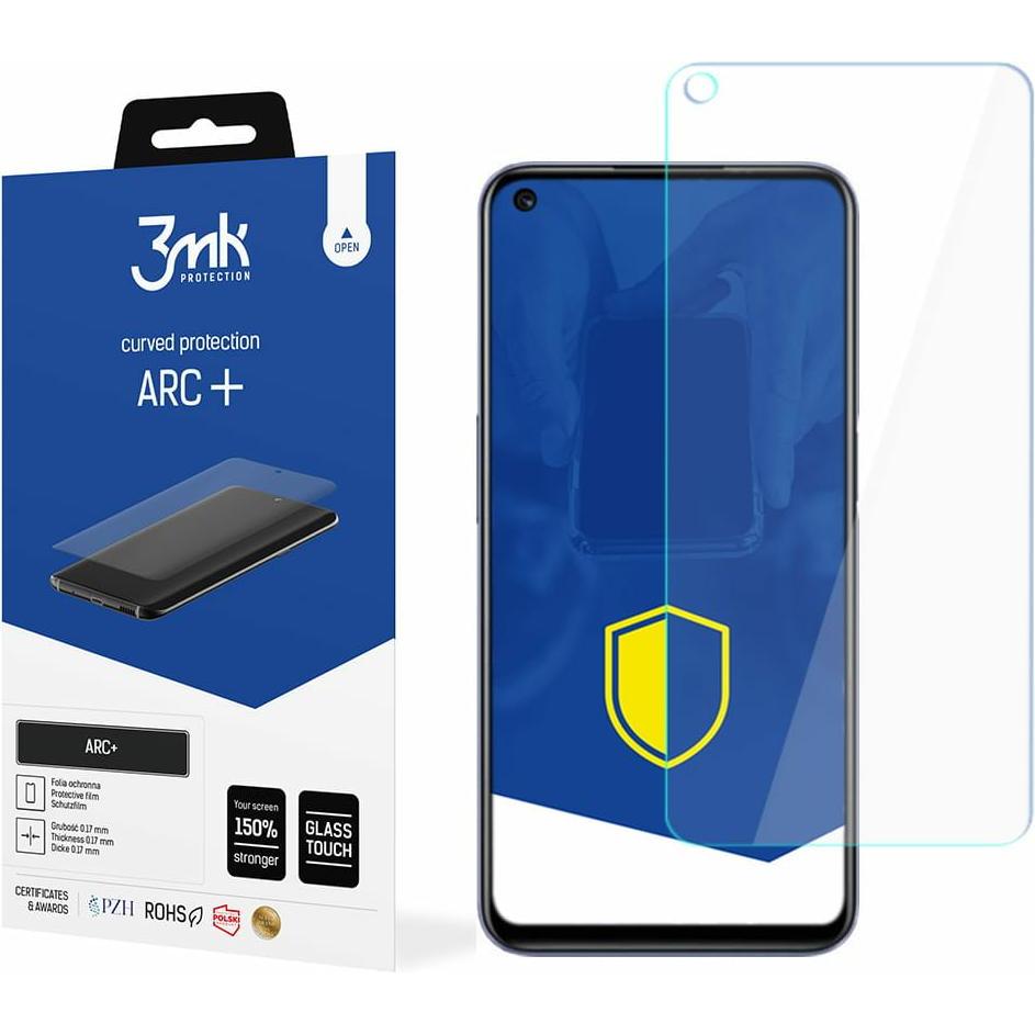 3MK Realme 8s 5G – ARC+ (1 Stück, Realme 8 5G), Smartphone Schutzfolie