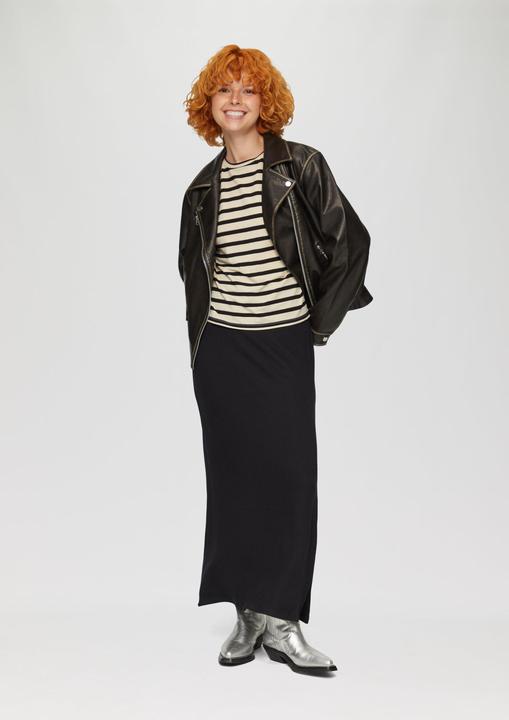 Produktbild S.Oliver T-Shirt Gestreiftes Longsleeve aus Jersey mit weitem Arm (M)