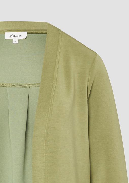 Produktbild s.Oliver Sweatshirt-Jacke aus weichem Modalmix im Relaxed Fit (40)