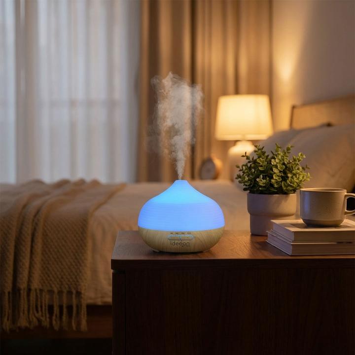 Ideoon Stilvoller Aroma Diffusor & Luftbefeuchter (300 ml)