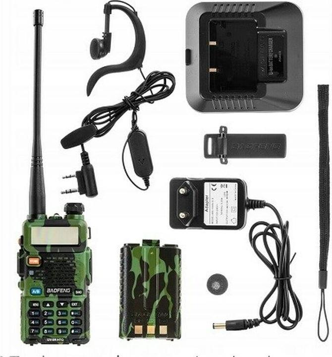 Baofeng UV-5R HTQ Camo WALKIE-TALKIE