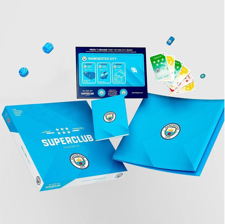 Produktbild Superclub Manchester City - Manager Kit (Englisch)