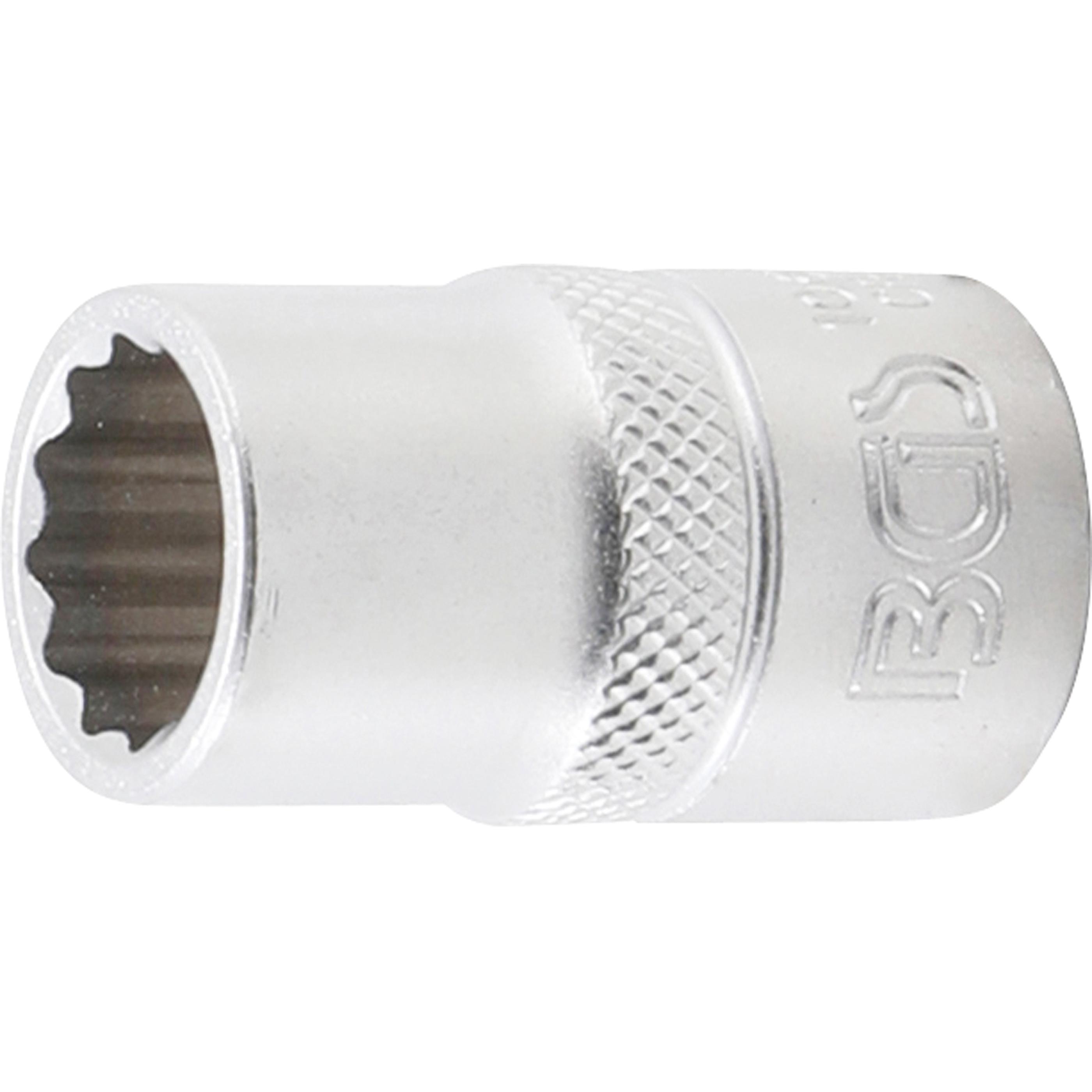 BGS, Steckschlüssel + Stecknuss, Steckschlüssel-Einsatz Zwölfkant Antrieb Innenvierkant 12,5 mm (1/2") SW 14 mm (14 mm)
