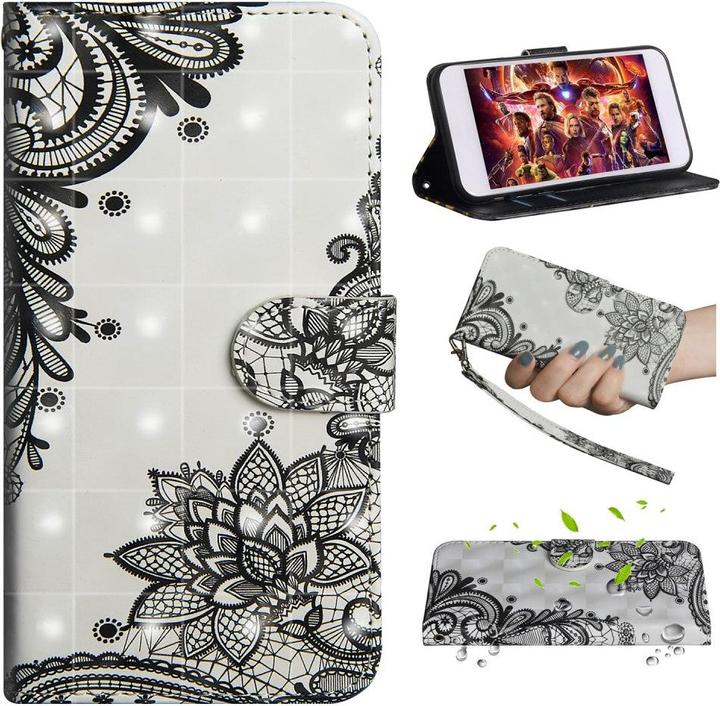 Produktbild Cover-Discount Glitzer Effekt Leder Handyhülle (Huawei P30 Lite)