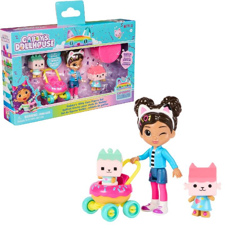 Produktbild Gabby's Dollhouse Kitty Care Figure Set