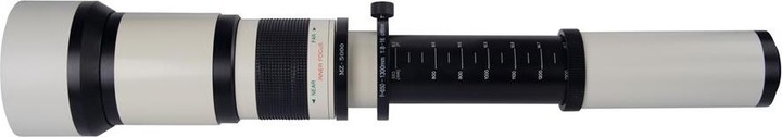 Actual product image Dörr Zoom lens 650-1300mm T2 - White (T2, full size)