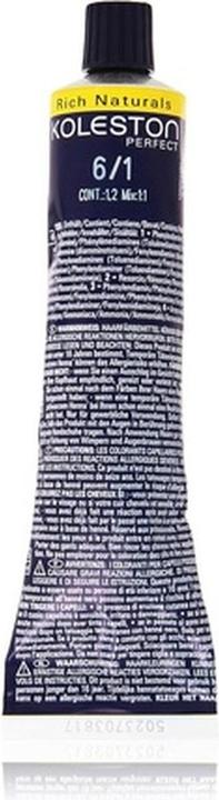 Wella KP Rich Naturals Dauerhafte Färbung 60ml (6, 1 dunkel.blo.asch)