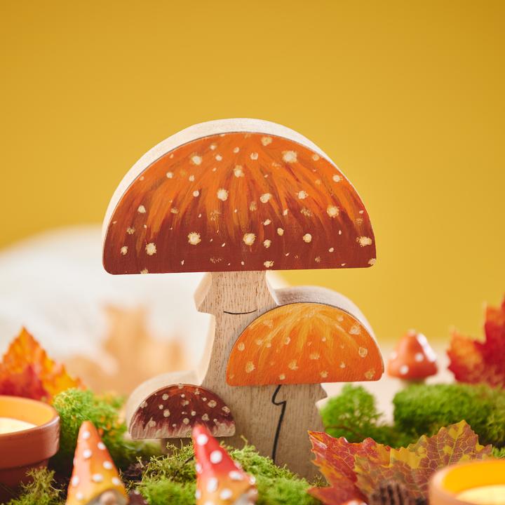 Actual product image VBS Holz-Pilze, 2 Stück