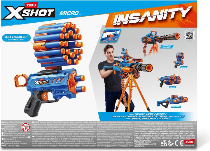 Produktbild Zuru X-Shot Insanity Micro (24 Darts)
