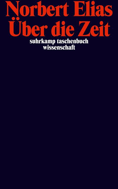 Produktbild Über die Zeit (Deutsch, Norbert Elias, 1988)