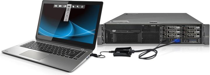 Image du produit Aten CV211 Adaptateur de console USB pour ordinateur portable
