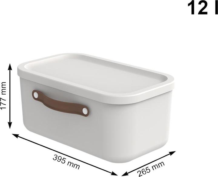 Actual product image Rotho Maloja (39.5 x 26.5 x 18 cm, 12 l)