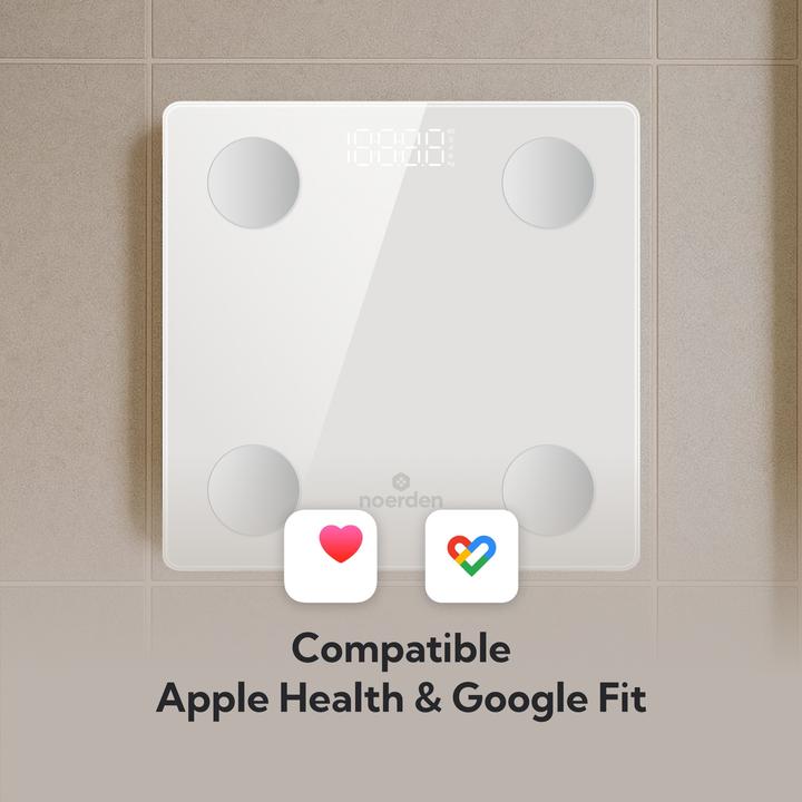 Produktbild Noerden VITA Smarte Personenwaage mit Bluetooth weiss