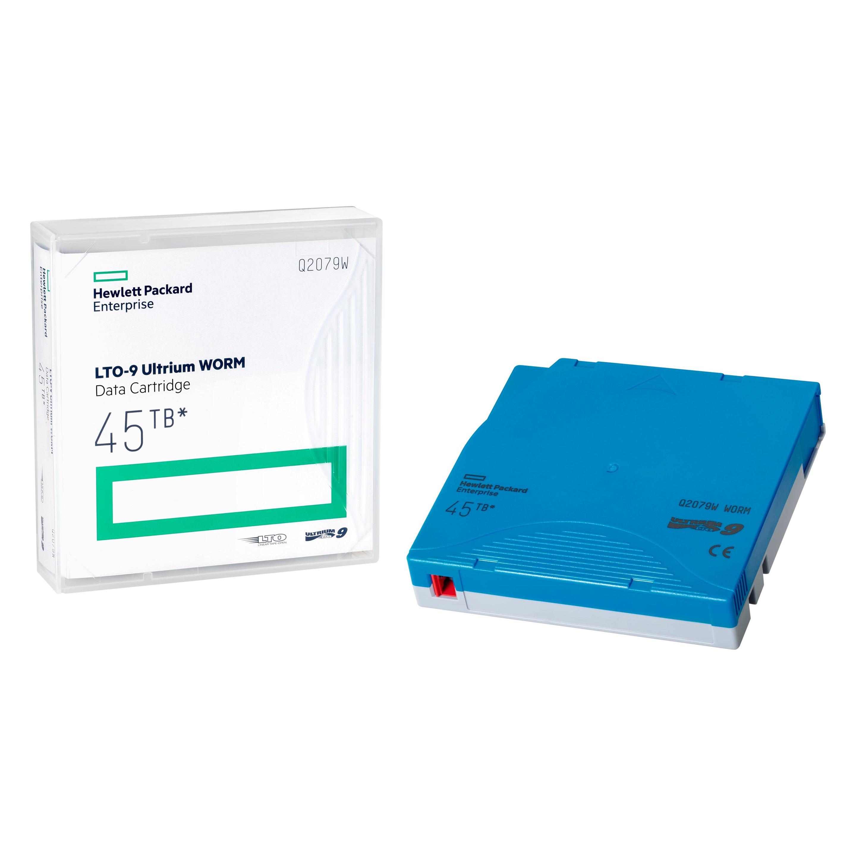 Hp Lto9 Worm (LTO-9 Ultrium, 18000 Gb), Unità A Nastro + Cartucce Dati