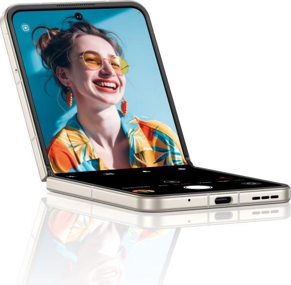 Actual product image Nubia Smartfon Bundle Flip (Black) + etui + słuchawki + cooler (256 GB, Black, Sunshine Gold, 6.90", 5G)