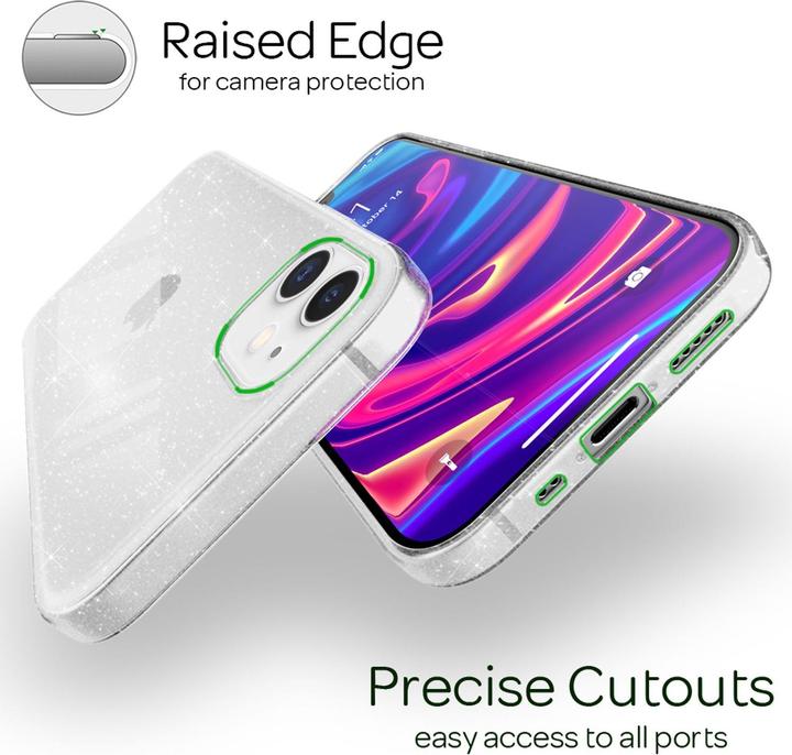Produktbild Nalia Glitzer Handyhülle (Apple iPhone 12 mini)