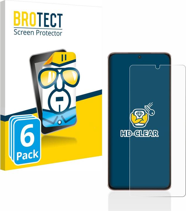 Actual product image BROTECT Screen Protector Clear (6 pcs., Samsung Galaxy S21 Ultra 5G)