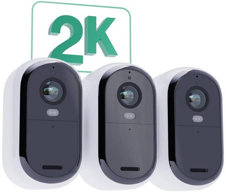 Produktbild Arlo Essential 2 2K Outdoor Camera 3-pack (2560 x 1440 Pixels)