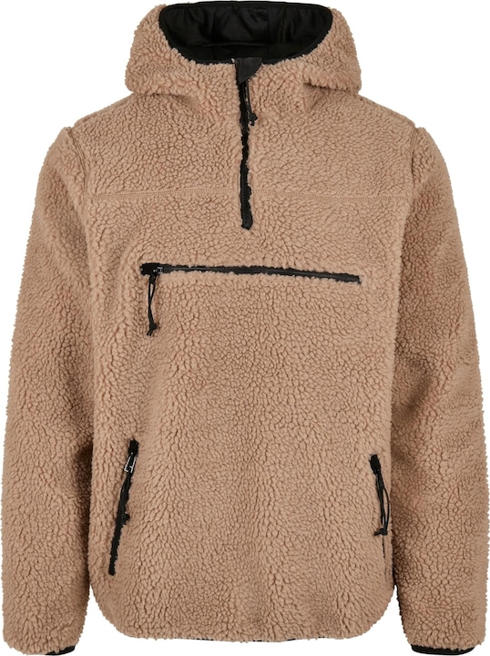 Actual product image Brandit Teddy Fleece Worker Pullover Jacket - 13975 (L, 6XL)