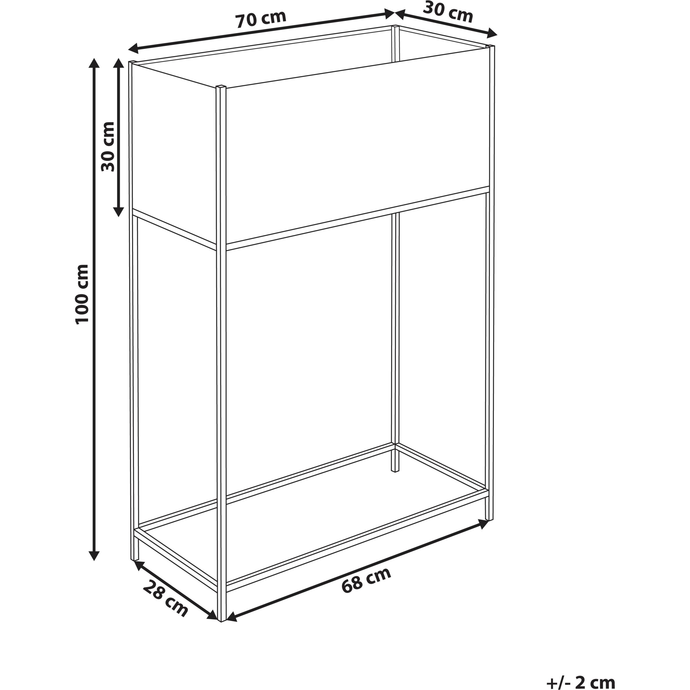 Thumbnail - Beliani, Blumentopf, Tapien (70 cm)