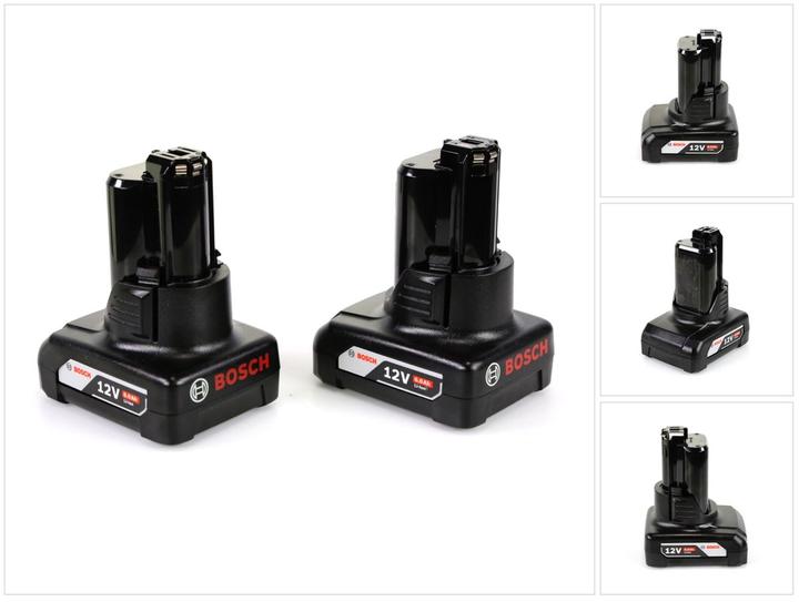 Productafbeelding Bosch Professional Batterijen Click + Go 12 V (12 V)