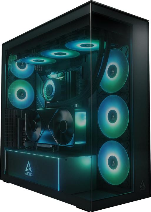 Produktbild Arctic Cooling PC-Gehäuse ACPCC00016A Black Tinted, Unterstützte (ATX)