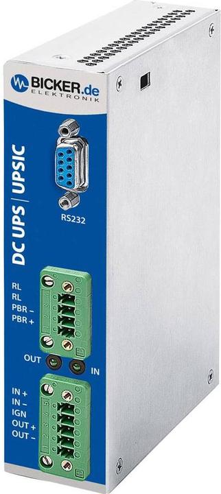 Image du produit Bicker Elektronik Onduleur (ASI) industriel - Installation (rail DIN) (60 VA, 60 W)