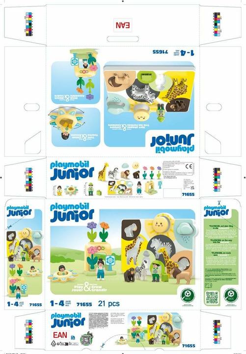 Actual product image Playmobil JUNIOR: My first Playmobil (71655, Playmobil Junior)