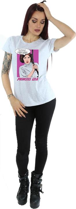 Produktbild Star Wars Princess Leia Pop Art TShirt (L)