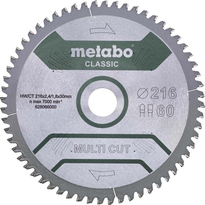 Metabo Lama di sega circolare HW/CT