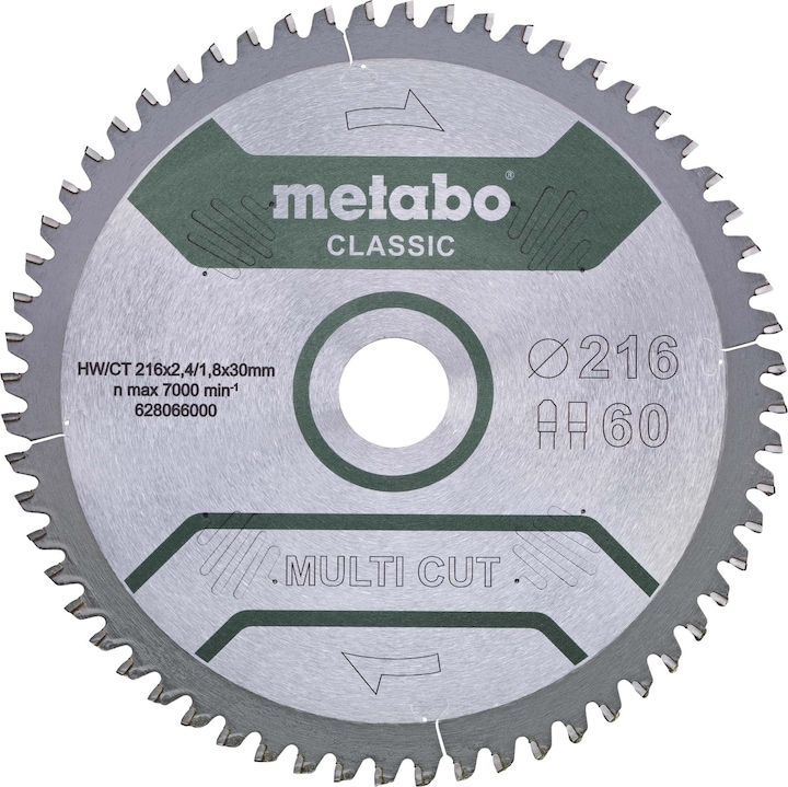 Metabo Lama di sega circolare HW/CT