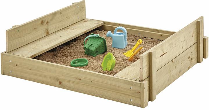 Actual product image TP Toys Sandkasten mit Holzdeckel