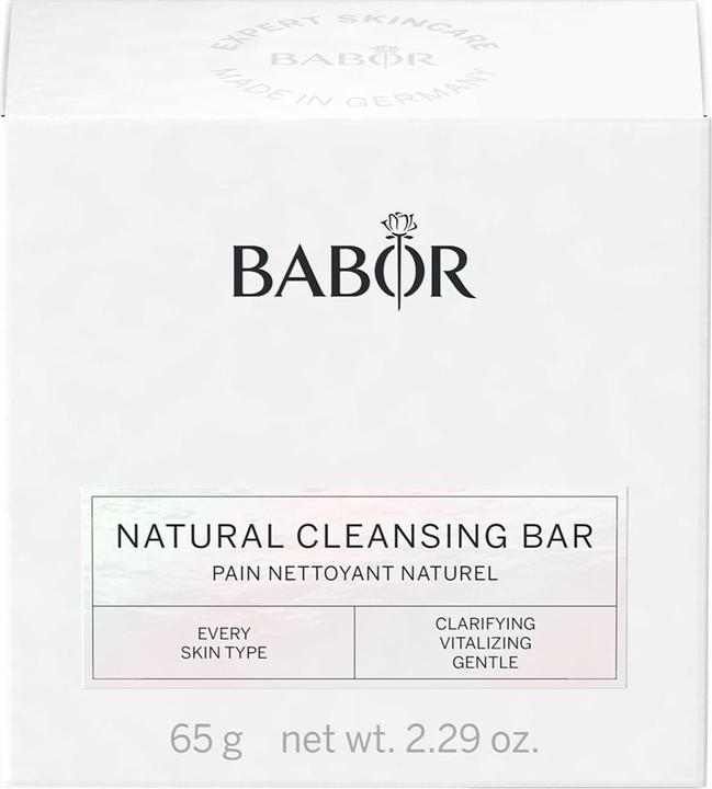 Actual product image Babor Natural Cleansing Bar refill solid (Facial cleansing wipes, 65 g)