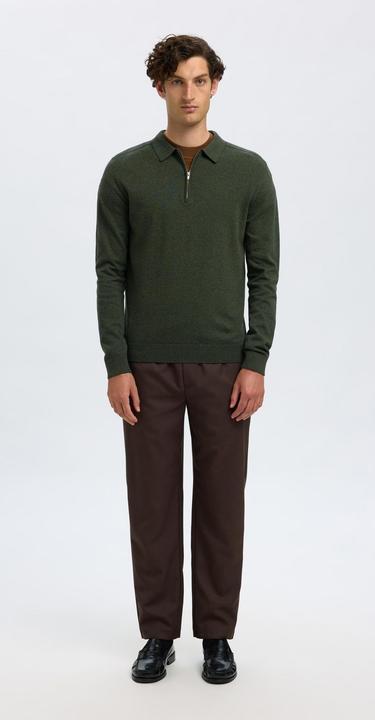 Produktbild Selected Homme Slhberg Ls Half Zip Polo Noos (XL)