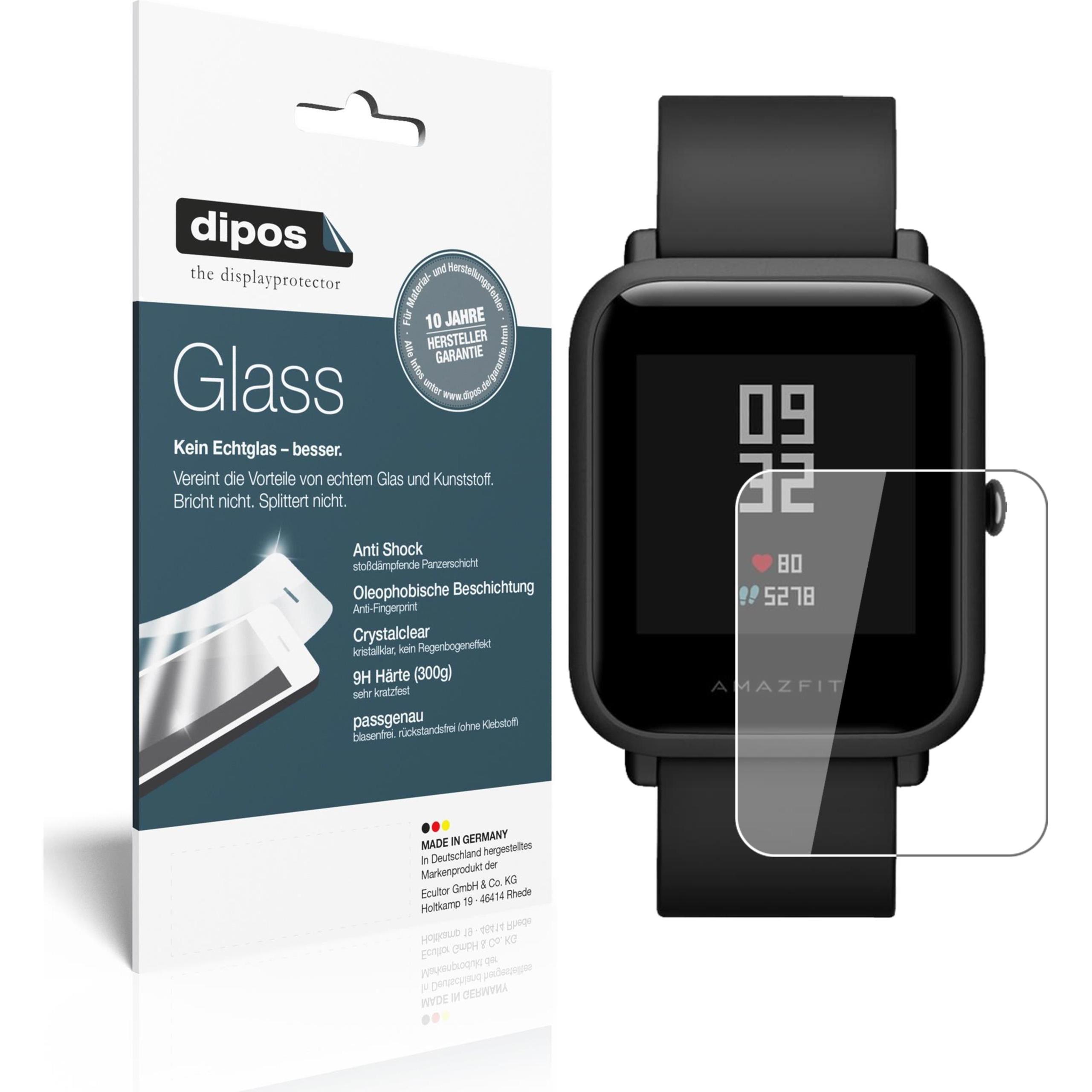 Dipos Displayschutz Anti-Shock, Smartwatch Schutzfolie, Transparent