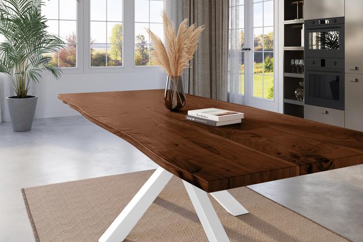 Actual product image SAM KALEA Baumkante massiv Akazie (300 x 100 x 77 cm)