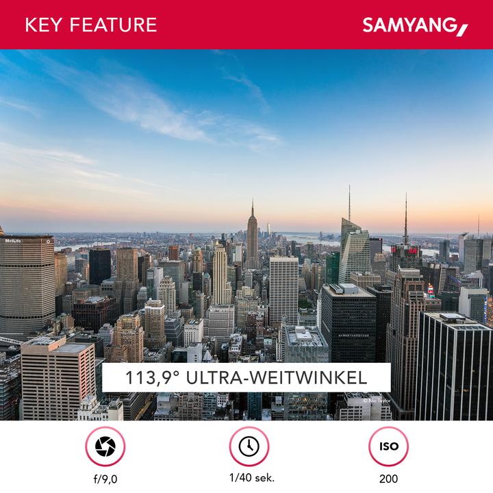 Immagine prodotto Samyang AF 14mm F2.8, Sony E-Mount (Sony E, Full-frame, APS-C / DX)