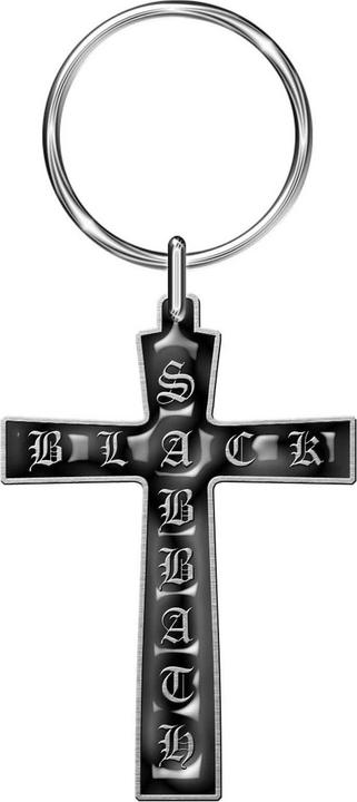 Produktbild Black Sabbath Emaille Schlüsselanhänger Kreuz