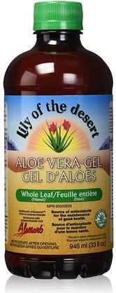 Lily of the Desert Aloe Vera Gel ganzes Blatt 32 Unzen (32 ml)